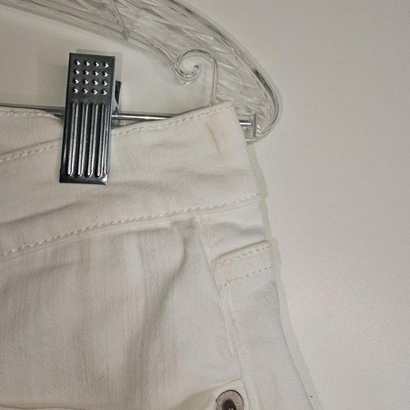 J.CREW High-rise denim short in white Size 25 - Picture 4 of 9